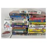 Disney, Muppet, Ray Stevens VHS Tapes, Dazzle Soft