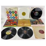 Vinyl Records Featuring Bing Crosby, Dean Martin,