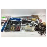 Craftsman Saw, Amash Tin Snips, Hooks