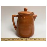 McCoy Orange Glazed Ceramic Pitcher