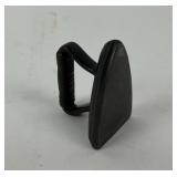 Miniature Cast Iron Handle-Mounted Ironing Weight