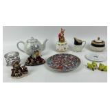 Boydï¿½s Bears & Friends, Hallï¿½s Teapot, Mikasa Crea