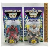2020 WWE Masters of the Universe Kane, & Goldberg