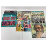 8 vinyl records: Supertramp, Elton John