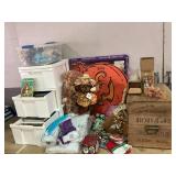 Halloween Decorations, Books, Glassware, Crafts