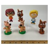 6 Scooby Doo Character Figures