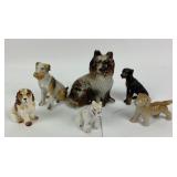 Vintage Dog Figurine Collection