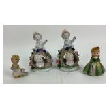 Vintage Boys & Girls Porcelain Figurine