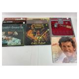 8 vinyl records: REO Speedwagon, Eagles
