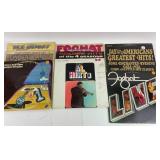 8 vinyl records: Rod Stewart, The Hollieï¿½s,
