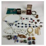 Costume jewelry - necklaces, rings, earrings,