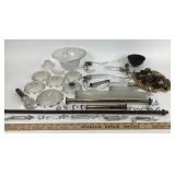 Crystal Chandelier Components: Shades, Prisms, Fin