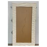 Large textured frame