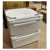 2 washer, dryer drawer stands