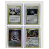 4 Pokï¿½mon vintage holographic cards