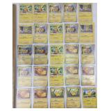 25 Pokï¿½mon Pikachu trading cards