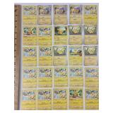 25 Pokï¿½mon Pikachu trading cards