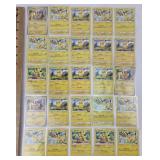 25 Pokï¿½mon Pikachu trading cards