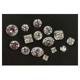 Loose cubic zirconia stones