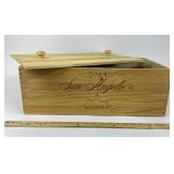 Castello Banfi 2013 San Angelo Wooden Box With Gla