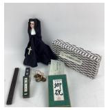 Nun Figurine, Japanese Calligraphy Supplies