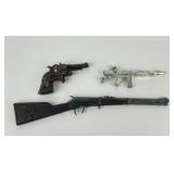 Caroline, Tommy Gun & Tex Vintage Toy Gun