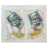 Yellow Submarine The Beatles Keychains NOS