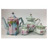 Reproduction RS Prussia teapot, hand painted