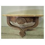 Wall Mounted Console Table - Top Is Cracked A