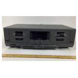 Philips Dual Cassette Deck Player