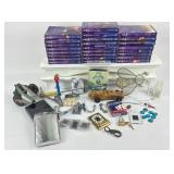 Harlequin Intrigue Books, Makeup Compact, Farm Toy