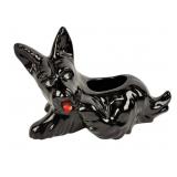 Very Cute Scottie Dog Ceramic Planter