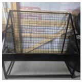 Metal & Wire Media Stand 31 in. X 55 in. X 50 in.