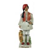 Metaxa Greek Liquor Decanter Hand-Painted