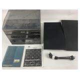 GE Stereo Audio Component System With Speakers