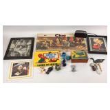 Large Vintage Collection Watches, Toys, Art, misc