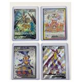 4 Pokï¿½mon full art cards