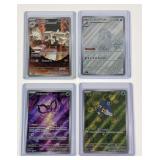 4 Pokï¿½mon full art cards