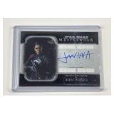 Topps Star Wars autograph Janina