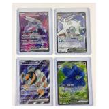 4 Pokï¿½mon full art cards