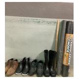 Commercial Landscape Fabric & Work Boots: Leather
