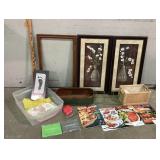 Genuine Wood Wall Art, Silk Style Sheet, Food & Wi