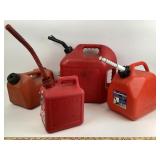 Gasoline Cans with Spouts