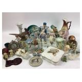 Porcelain Figurines, Vases, Decorative Items