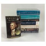 American History Books on Jefferson, Jackson, Linc