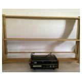 Akai CR-81D 8-Track Recorder With Wooden Rack