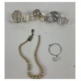 .925 Sterling Silver single earring, 2.77g TW,