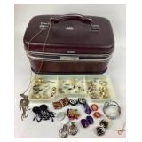 Vintage Jewelry Collection & Airway Burgundy