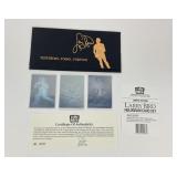 Larry Bird Hologram Card Set with COA Limited