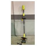 Ryobi Cordless String Trimmer With Battery